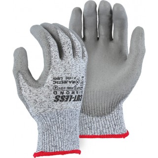 81-37-1505 Majestic® Cut-Less Diamond® Heavy Seamless Knit Glove with Polyurethane Palm Coating